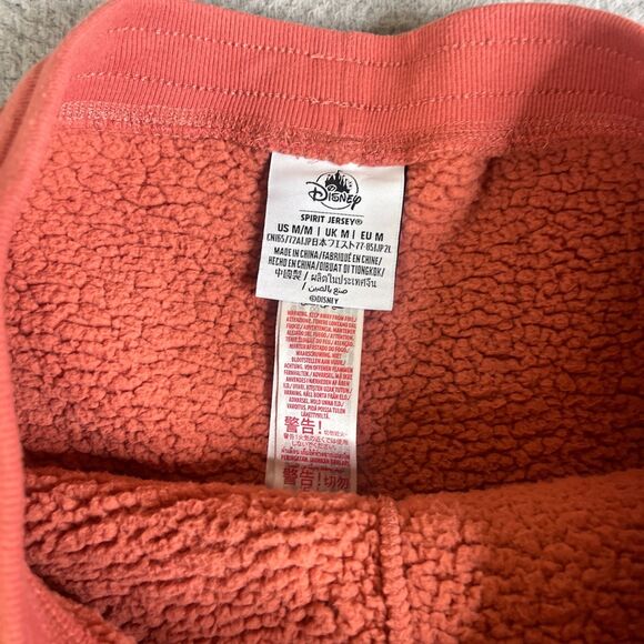 Disney Spirit Jersey Joggers Sweatpants Women Medium Disneyland Resort Sherpa - Picture 5 of 11